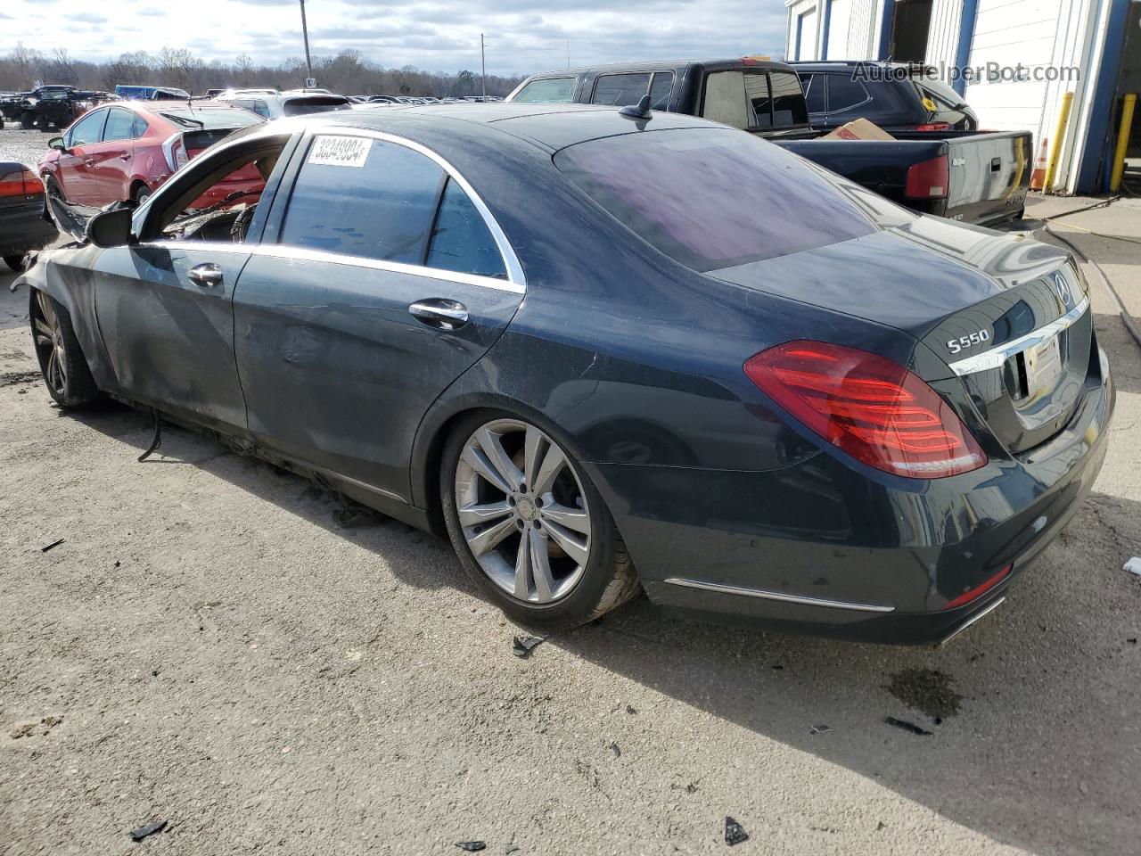 2015 Mercedes-benz S 550 4matic Черный vin: WDDUG8FB7FA125011