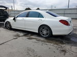 2015 Mercedes-benz S 550 4matic White vin: WDDUG8FB7FA168764