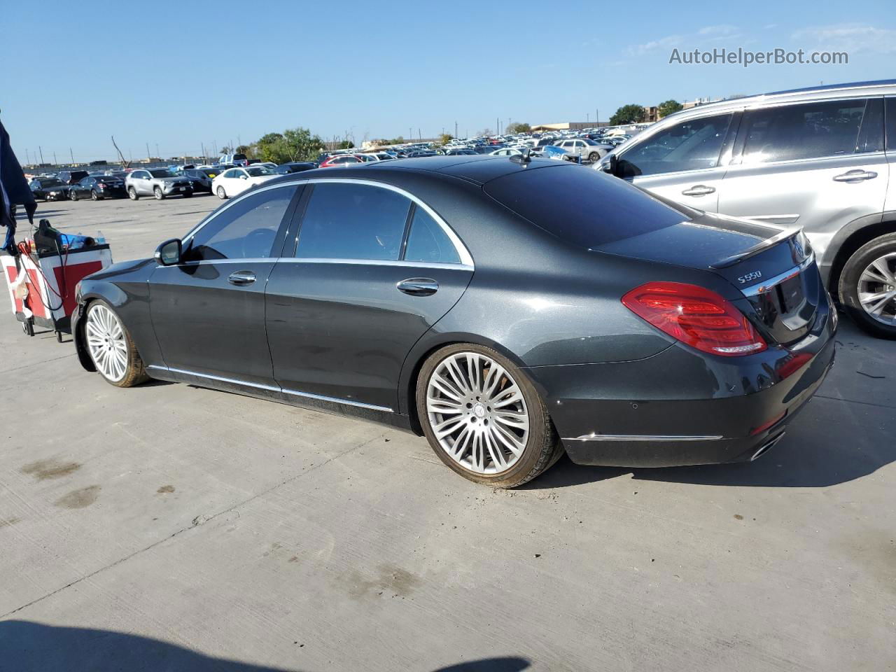 2015 Mercedes-benz S 550 4matic Black vin: WDDUG8FB7FA175567