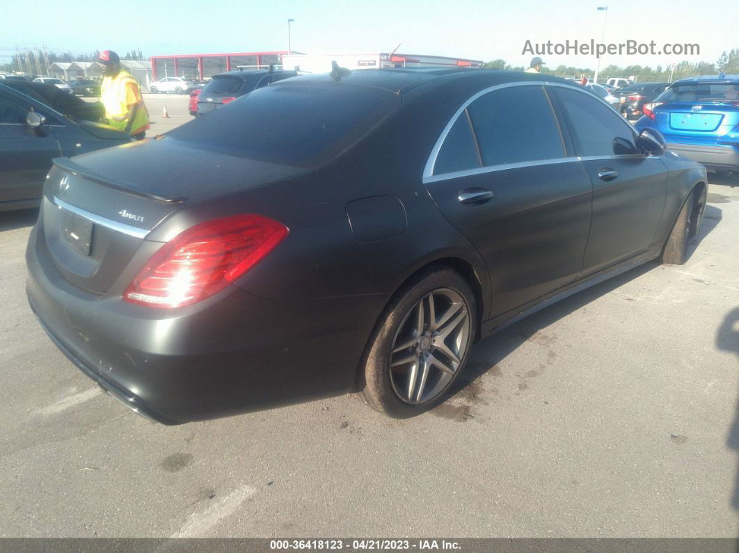 2015 Mercedes-benz S-class S 550 Gray vin: WDDUG8FB7FA181451