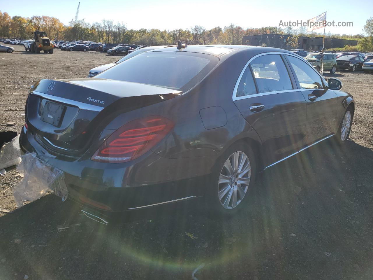 2015 Mercedes-benz S 550 4matic Charcoal vin: WDDUG8FB7FA188786