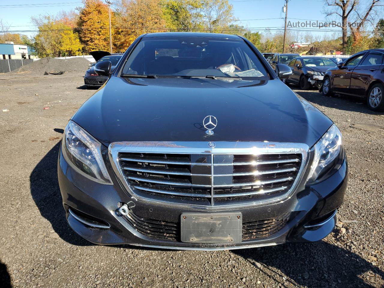 2015 Mercedes-benz S 550 4matic Charcoal vin: WDDUG8FB7FA188786