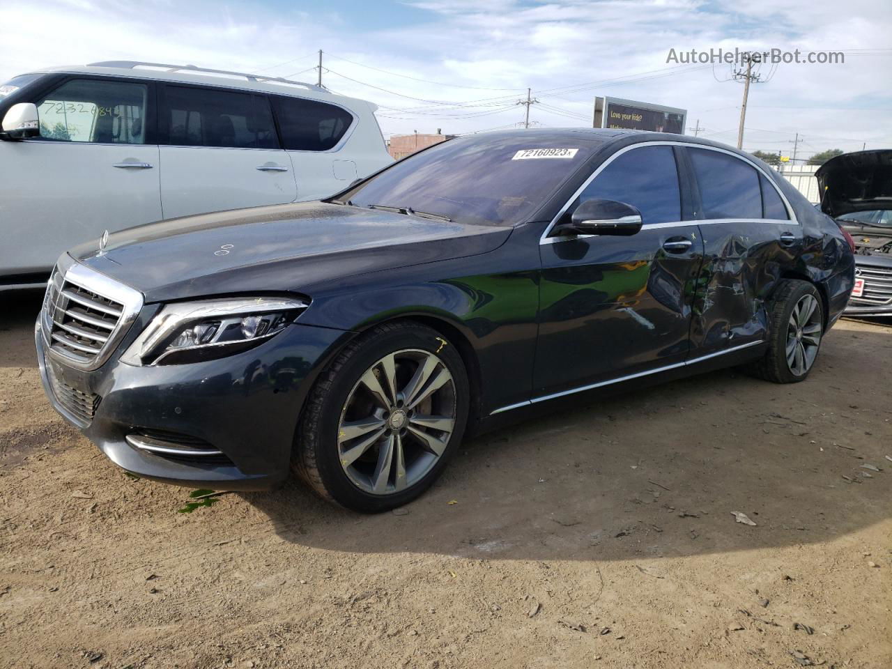 2015 Mercedes-benz S 550 4matic Black vin: WDDUG8FB8FA153416