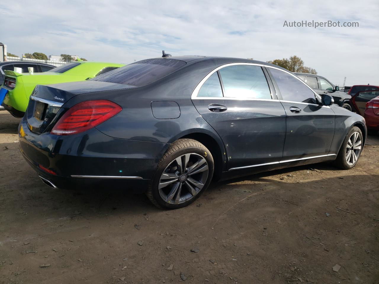 2015 Mercedes-benz S 550 4matic Black vin: WDDUG8FB8FA153416