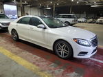 2015 Mercedes-benz S 550 4matic White vin: WDDUG8FB8FA180471