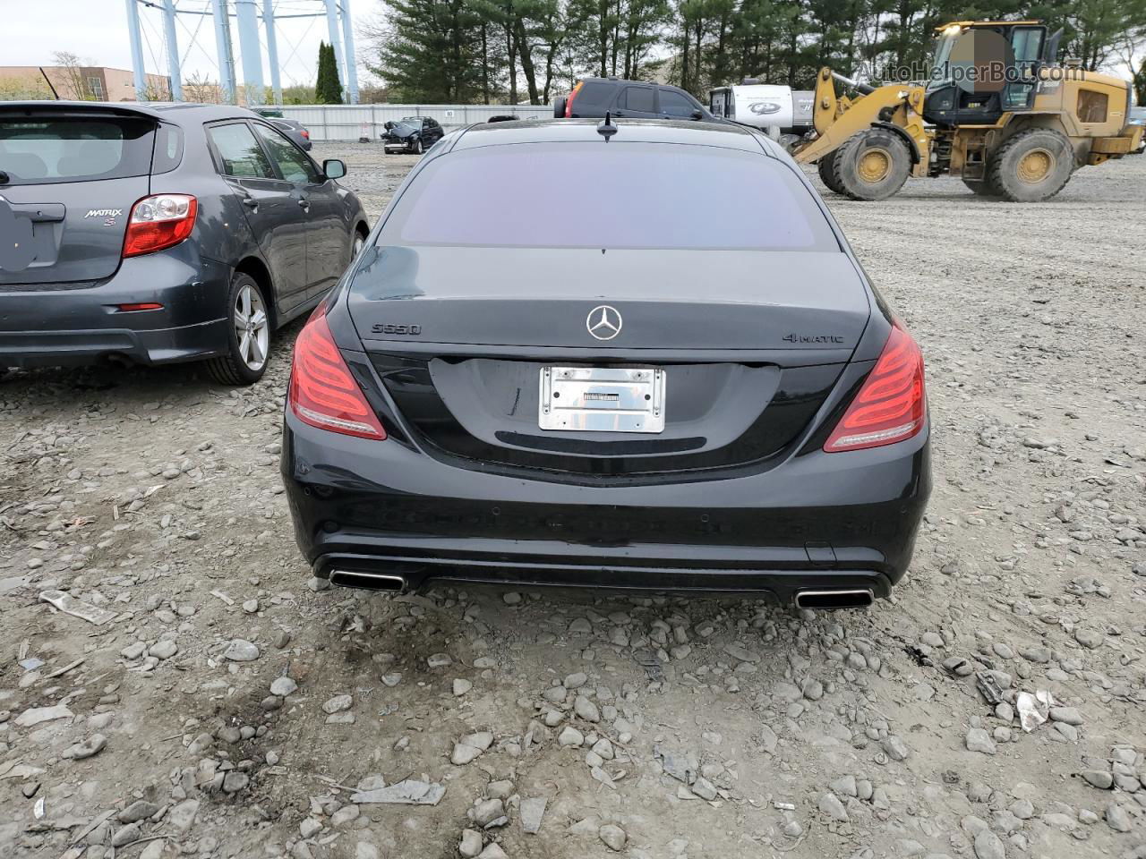 2015 Mercedes-benz S 550 4matic Black vin: WDDUG8FB9FA094148