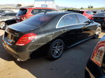 2015 Mercedes-benz S 550 4matic Black vin: WDDUG8FB9FA096689