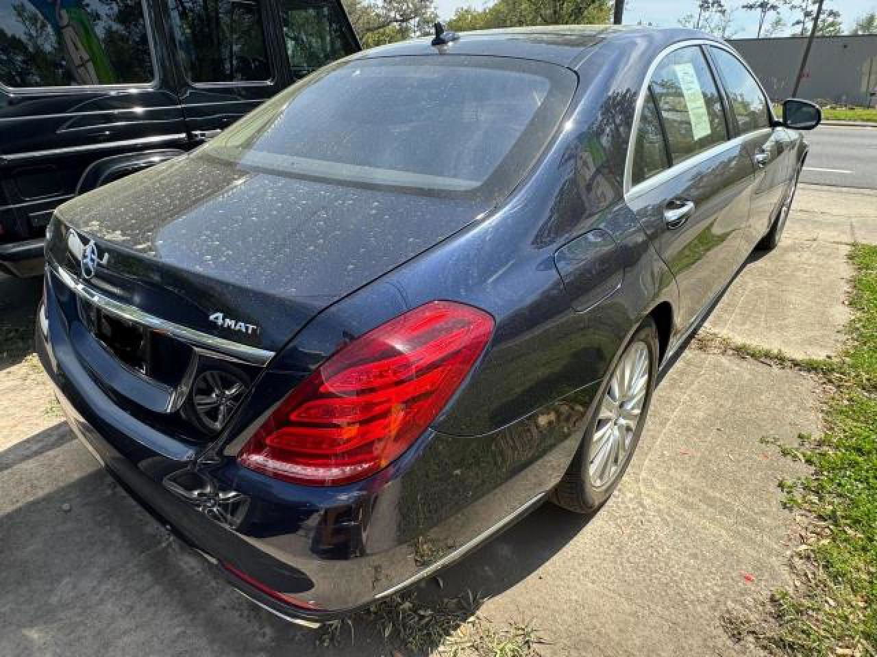 2015 Mercedes-benz S 550 4matic Blue vin: WDDUG8FB9FA103799