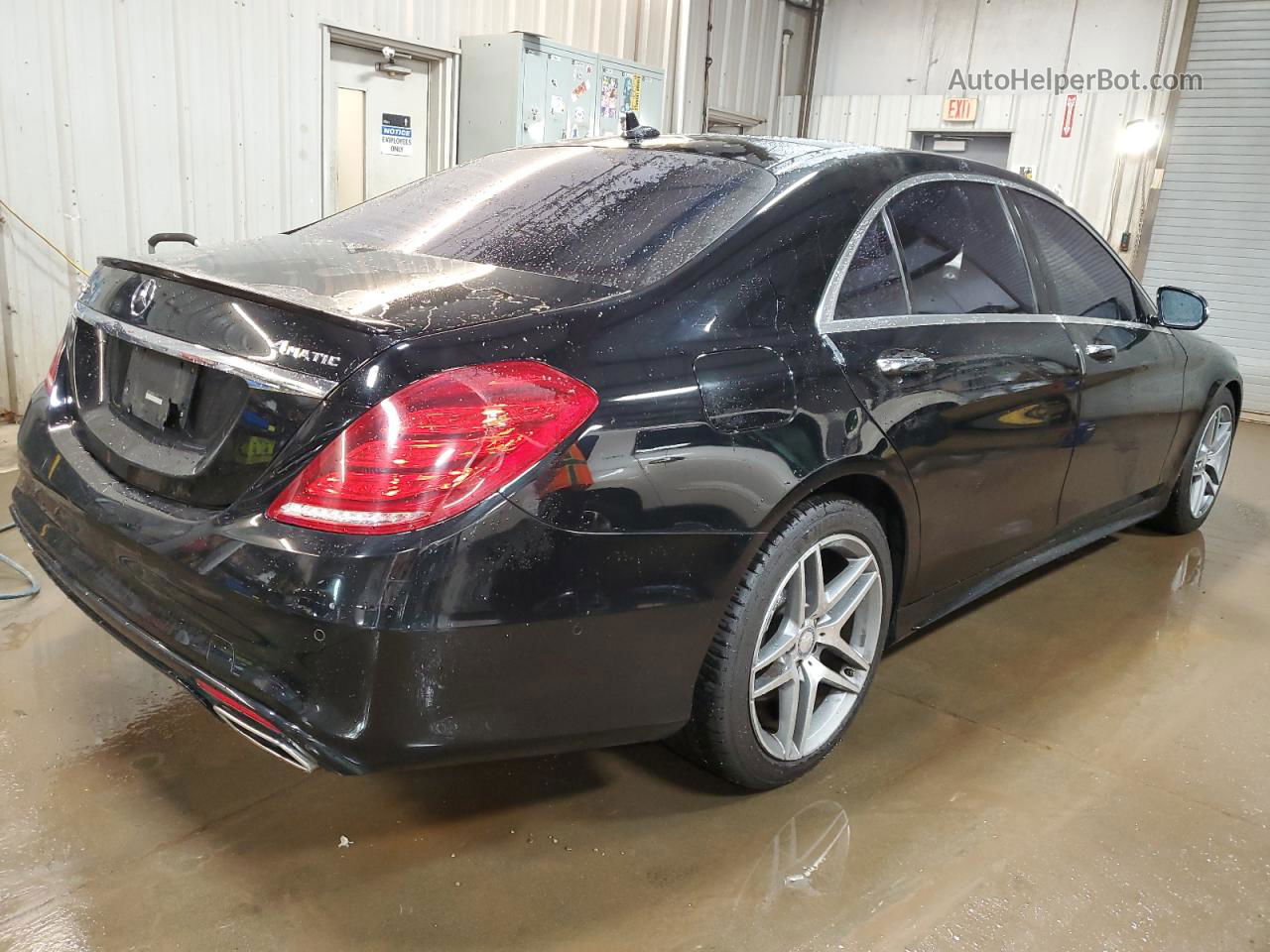 2015 Mercedes-benz S 550 4matic Black vin: WDDUG8FB9FA161251