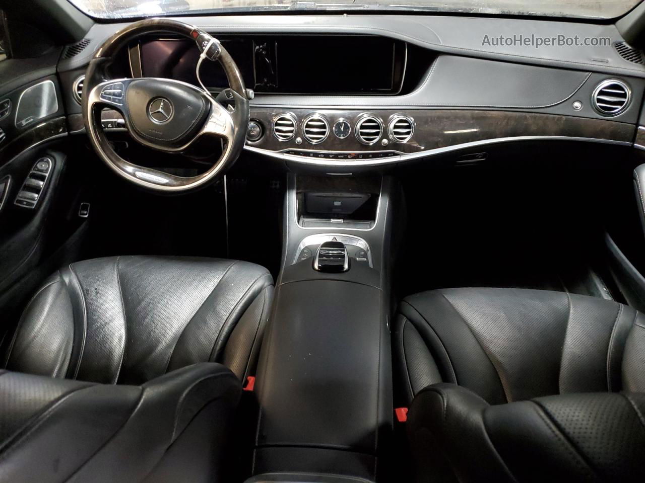 2015 Mercedes-benz S 550 4matic Черный vin: WDDUG8FB9FA161251