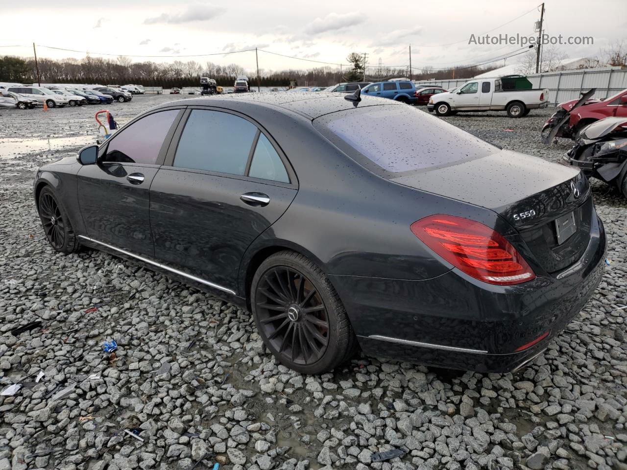 2015 Mercedes-benz S 550 4matic Gray vin: WDDUG8FBXFA078282