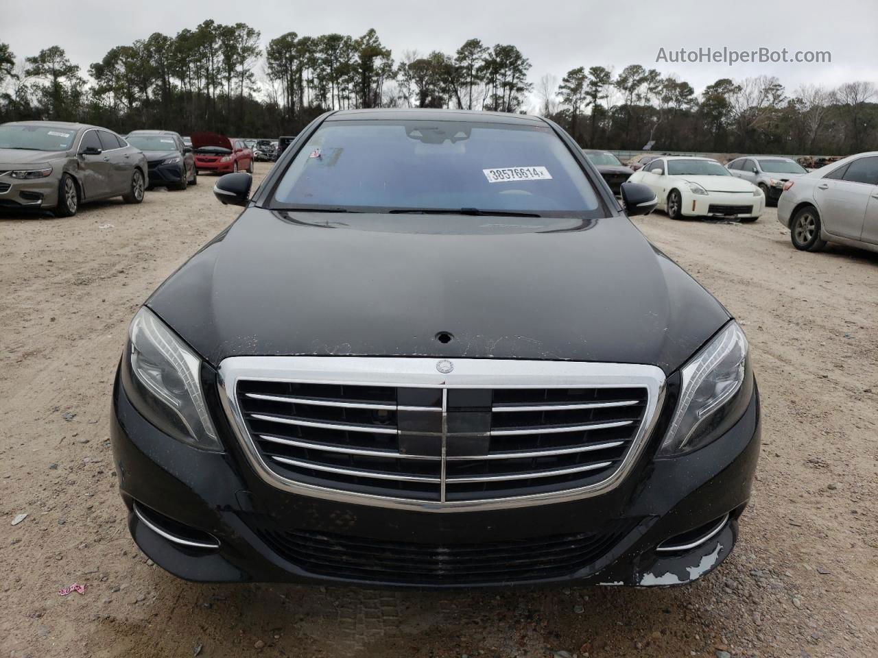 2015 Mercedes-benz S 550 4matic Черный vin: WDDUG8FBXFA096670