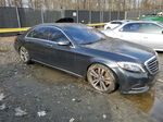 2015 Mercedes-benz S 550 4matic Black vin: WDDUG8FBXFA101186