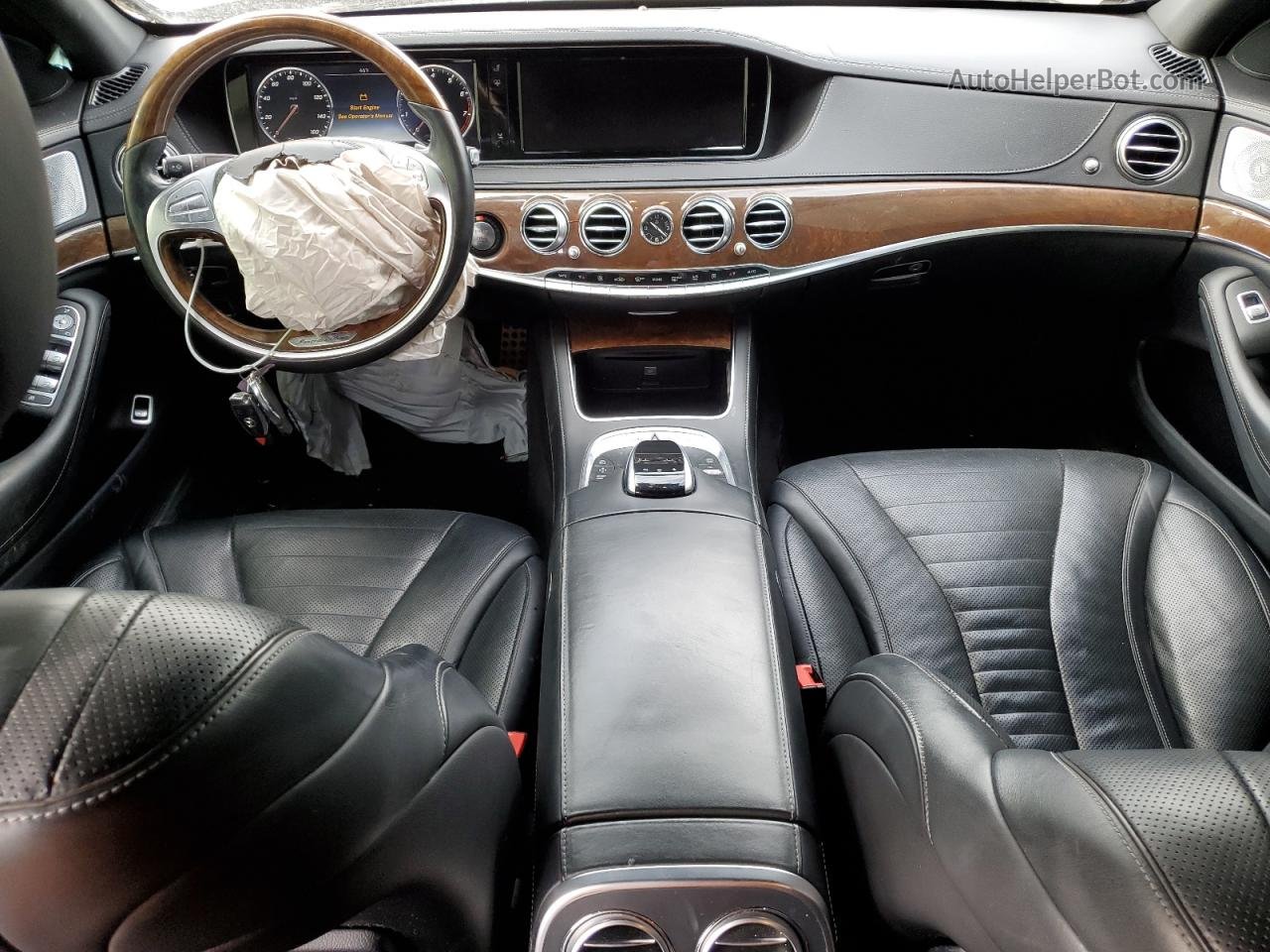 2015 Mercedes-benz S 550 4matic Черный vin: WDDUG8FBXFA125973