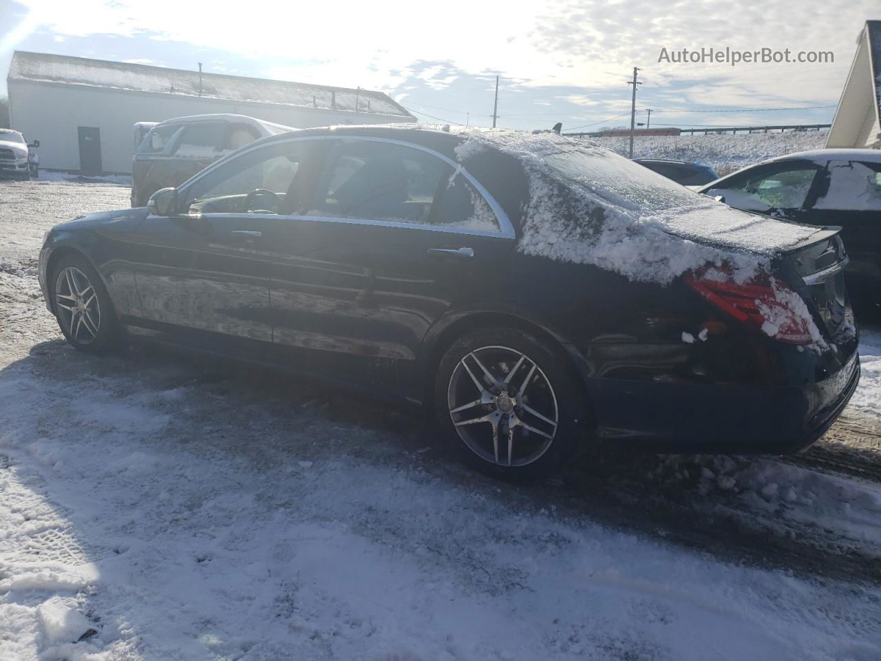 2015 Mercedes-benz S 550 4matic Черный vin: WDDUG8FBXFA172100