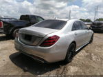 2019 Mercedes-benz S-class S 560 Silver vin: WDDUG8GB0KA436434