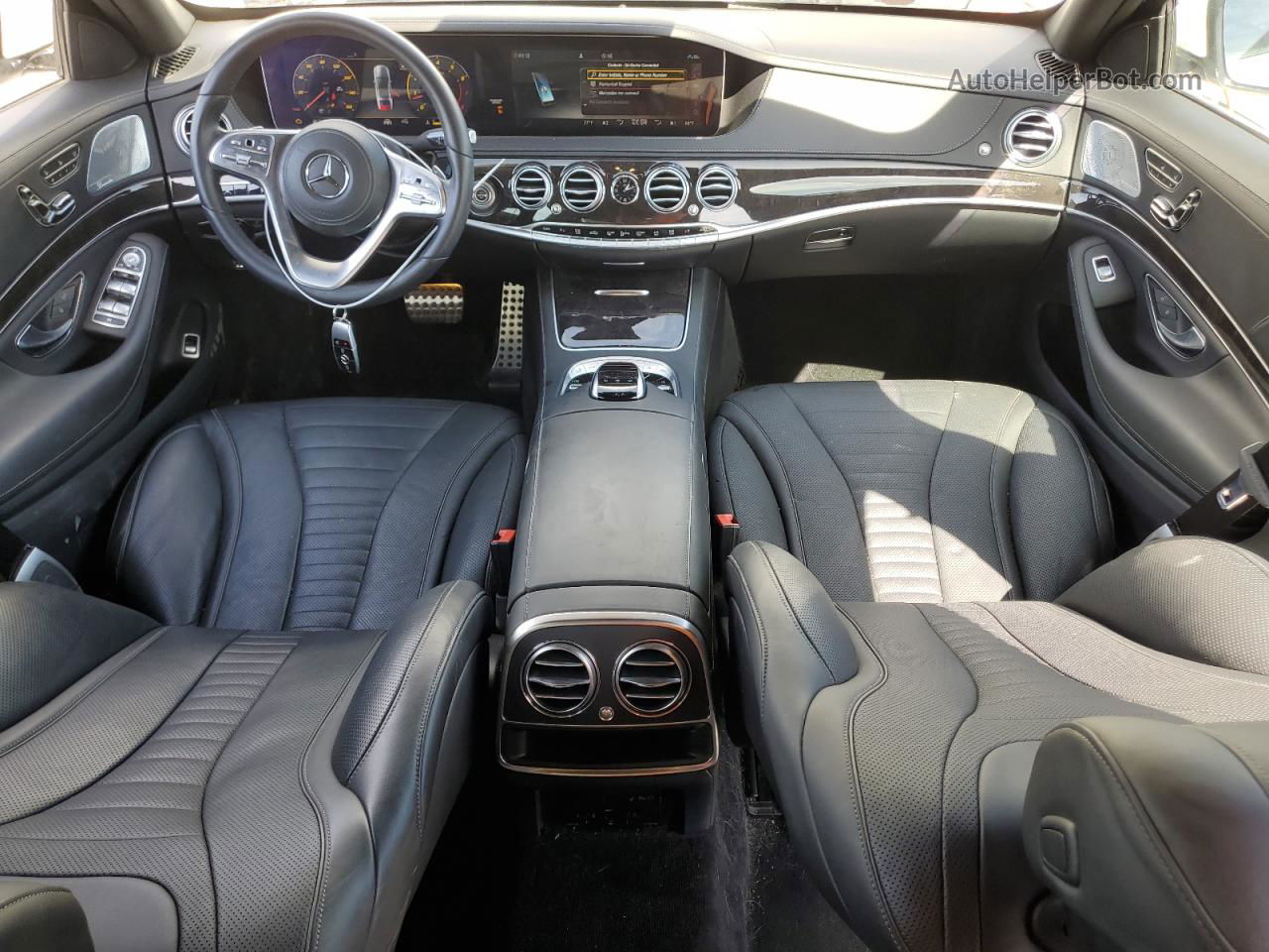 2019 Mercedes-benz S 560 4matic White vin: WDDUG8GB0KA464444