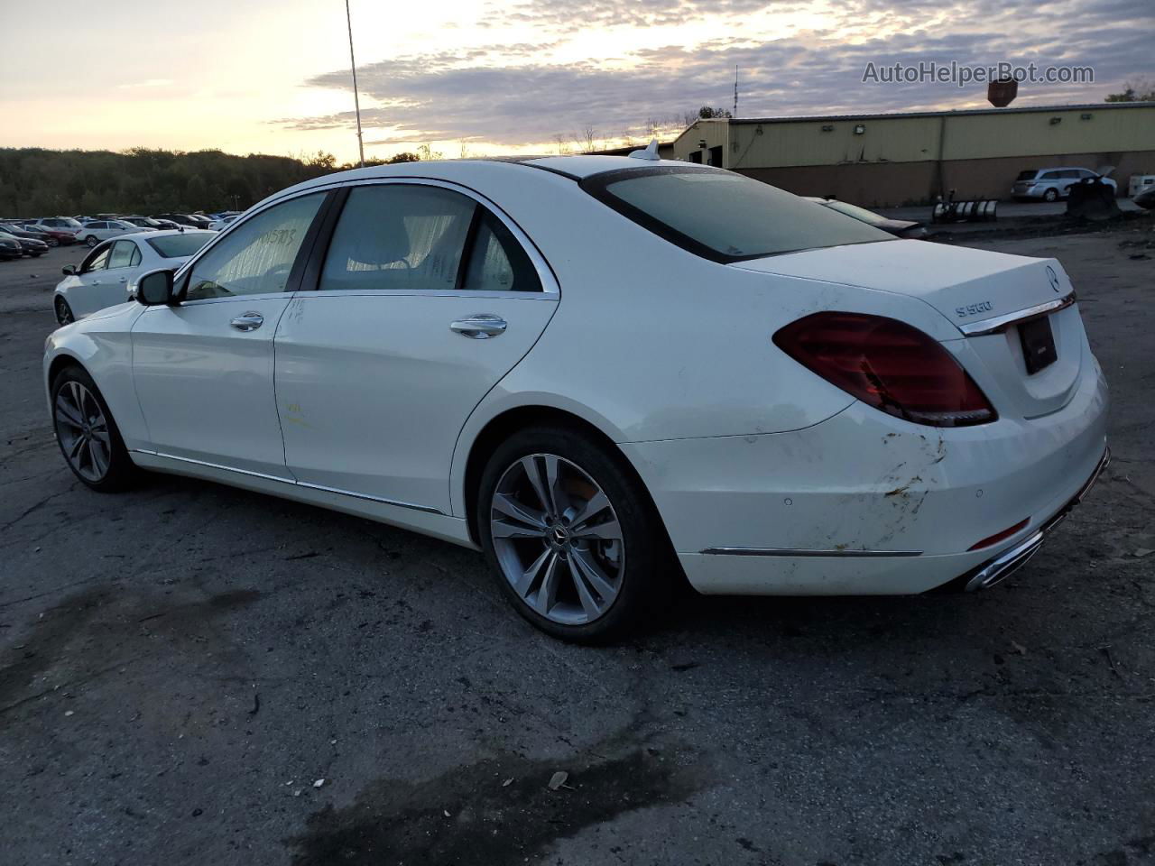 2019 Mercedes-benz S 560 4matic White vin: WDDUG8GB1KA427614