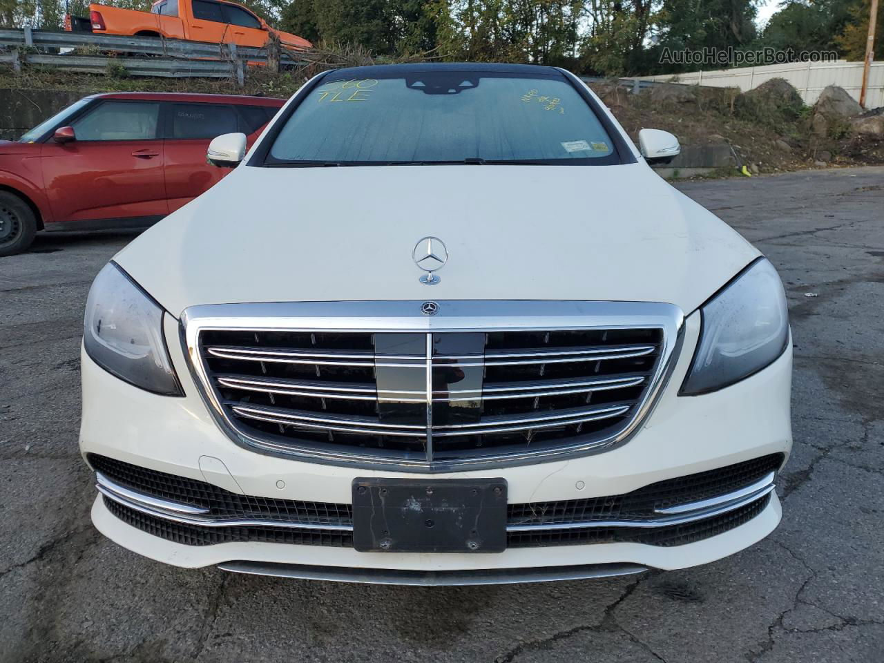 2019 Mercedes-benz S 560 4matic White vin: WDDUG8GB1KA427614