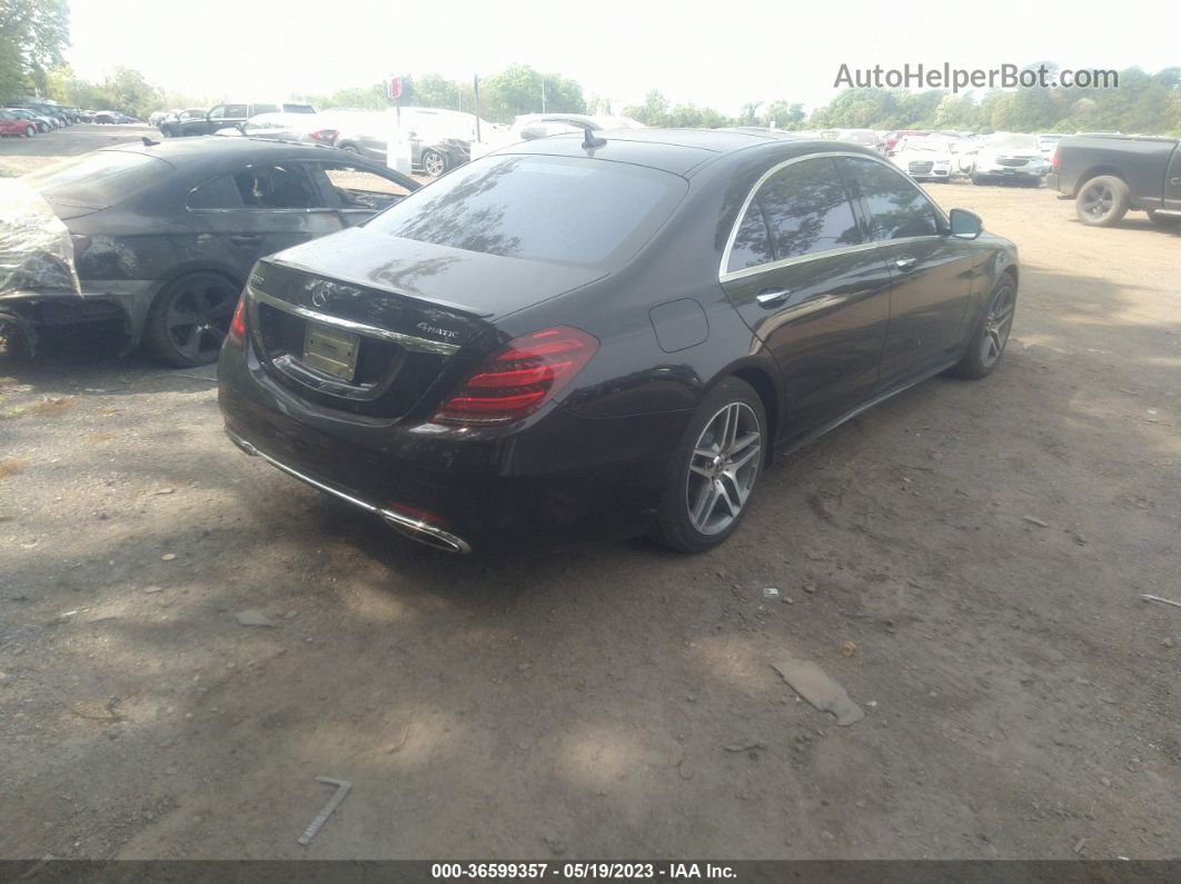 2019 Mercedes-benz S-class S 560 Black vin: WDDUG8GB2KA430182