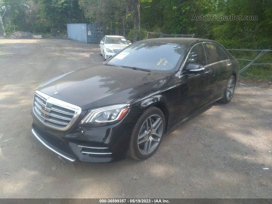 2019 Mercedes-benz S-class S 560 Black vin: WDDUG8GB2KA430182