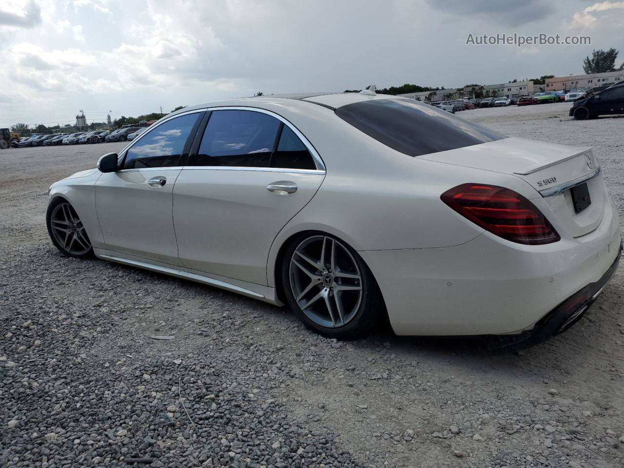 2019 Mercedes-benz S 560 4matic White vin: WDDUG8GB2KA431784