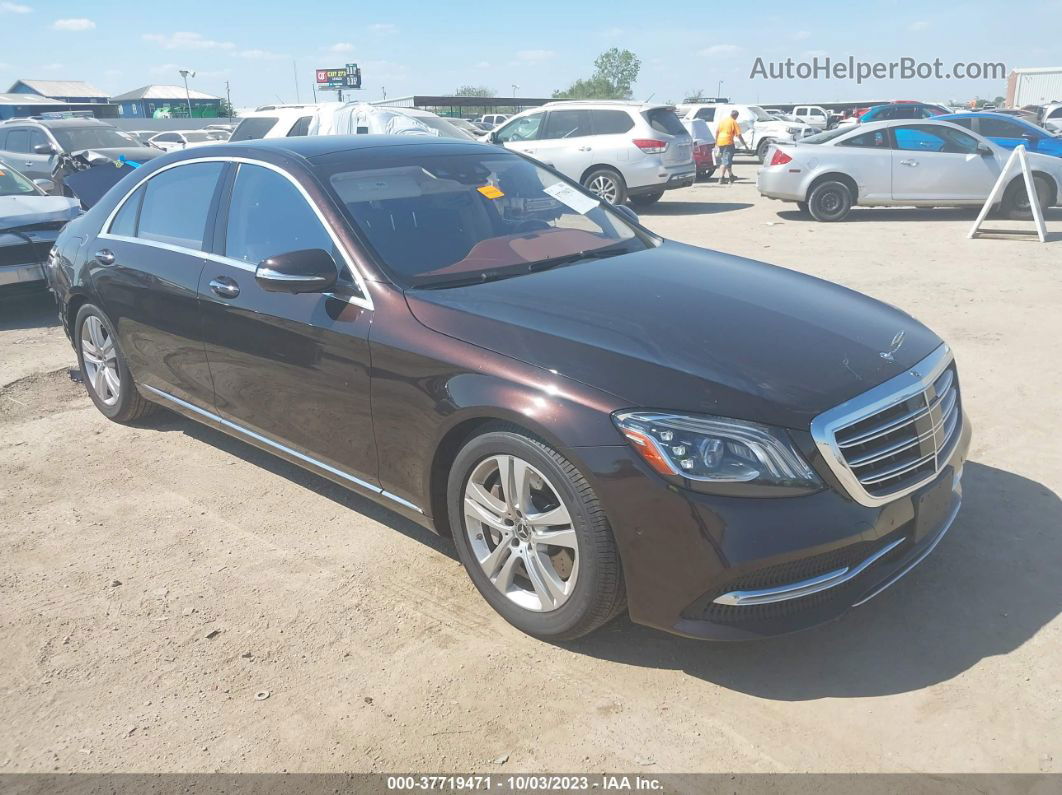 2019 Mercedes-benz S 560 4matic Black vin: WDDUG8GB2KA470813