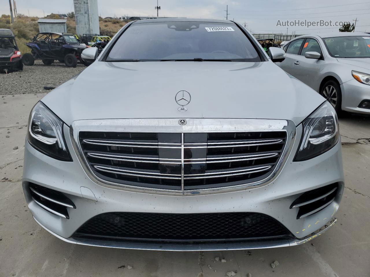 2019 Mercedes-benz S 560 4matic Silver vin: WDDUG8GB2KA488504