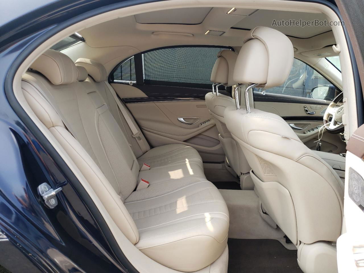 2019 Mercedes-benz S 560 4matic Blue vin: WDDUG8GB2KA491273