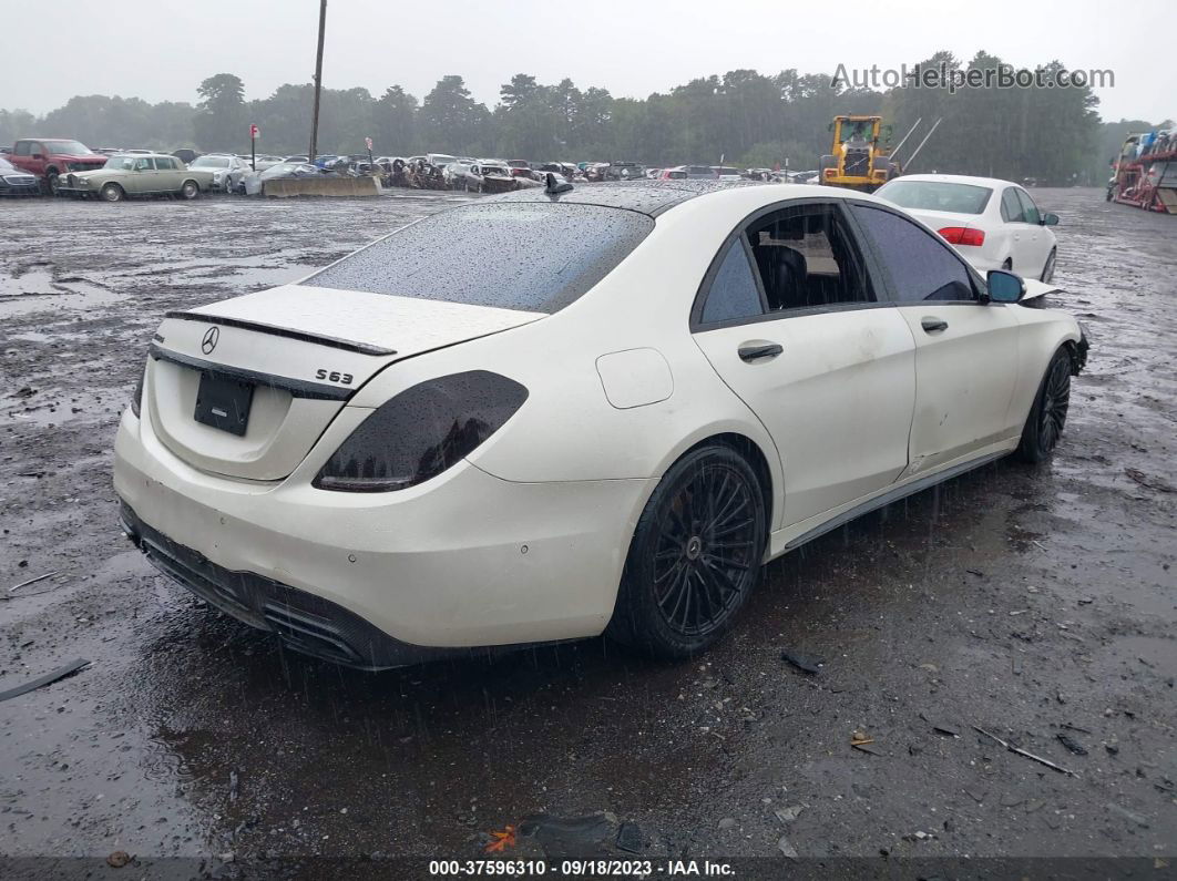 2019 Mercedes-benz S 560 4matic White vin: WDDUG8GB3KA459240