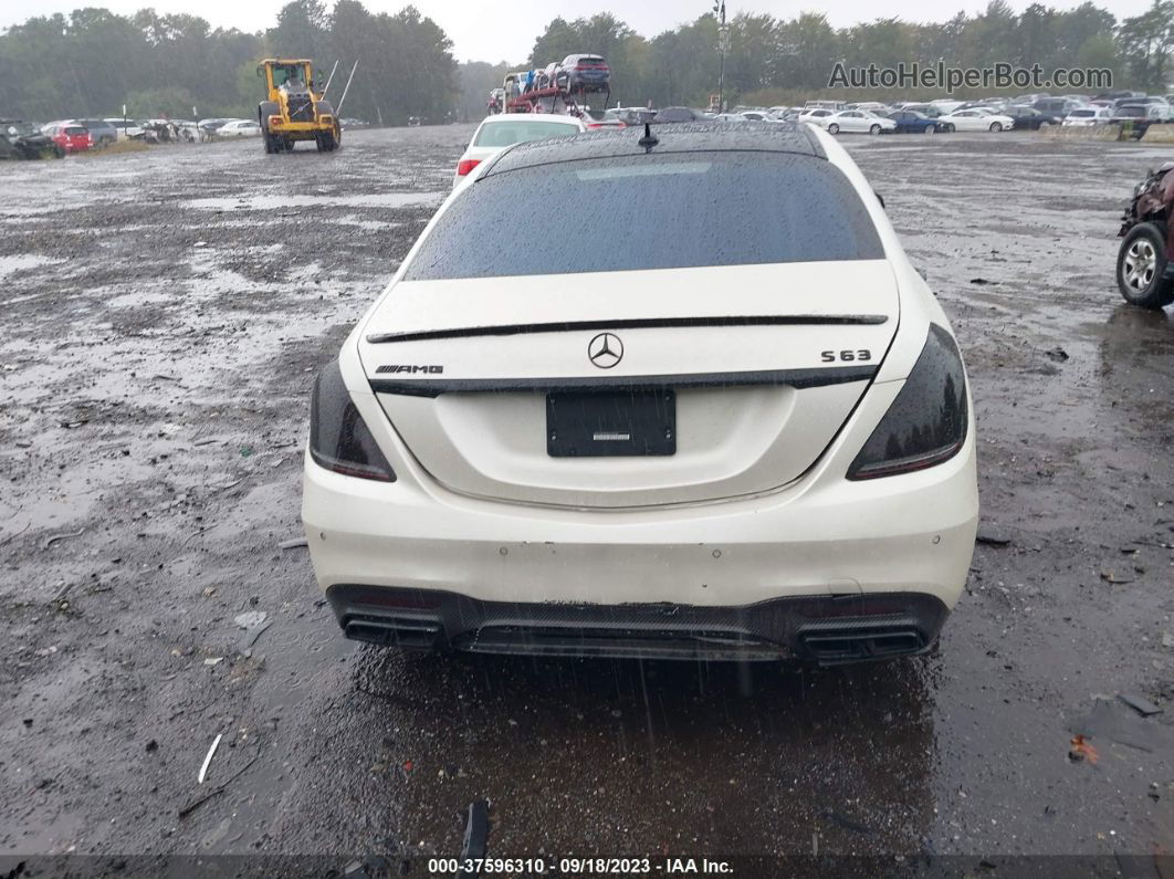 2019 Mercedes-benz S 560 4matic White vin: WDDUG8GB3KA459240