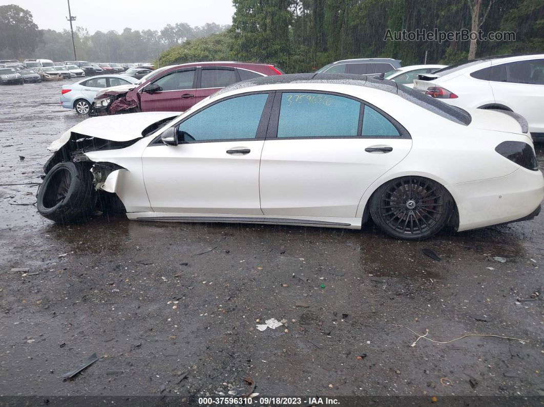 2019 Mercedes-benz S 560 4matic White vin: WDDUG8GB3KA459240