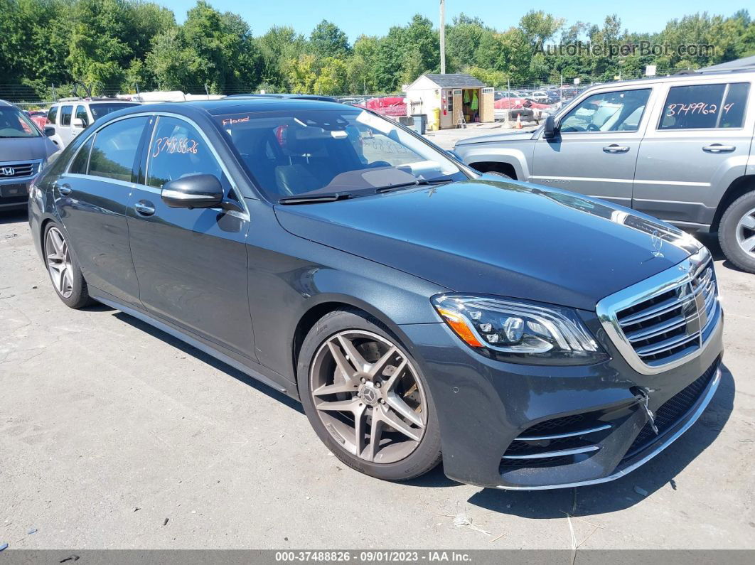 2019 Mercedes-benz S-class S 560 Black vin: WDDUG8GB3KA481464