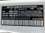 2019 Mercedes-benz S 560 4matic Белый vin: WDDUG8GB4KA462504