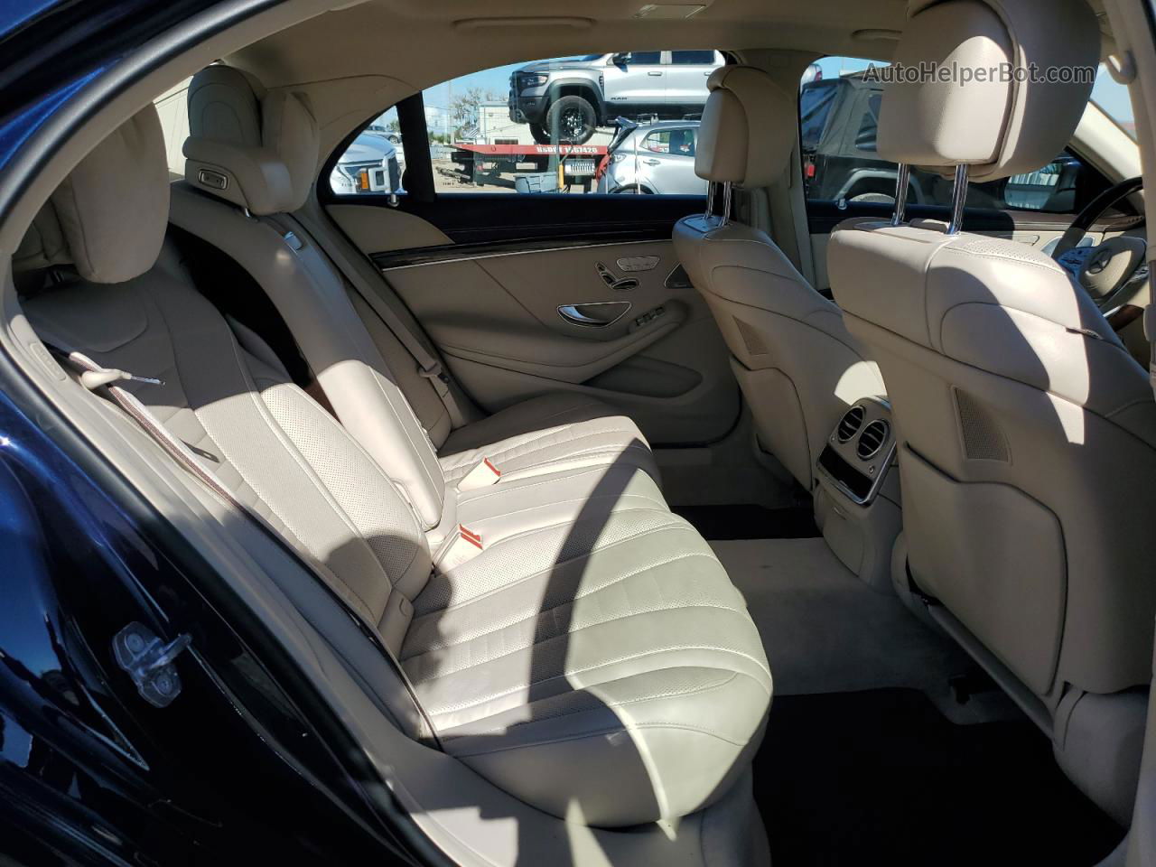 2019 Mercedes-benz S 560 4matic Синий vin: WDDUG8GB4KA465631