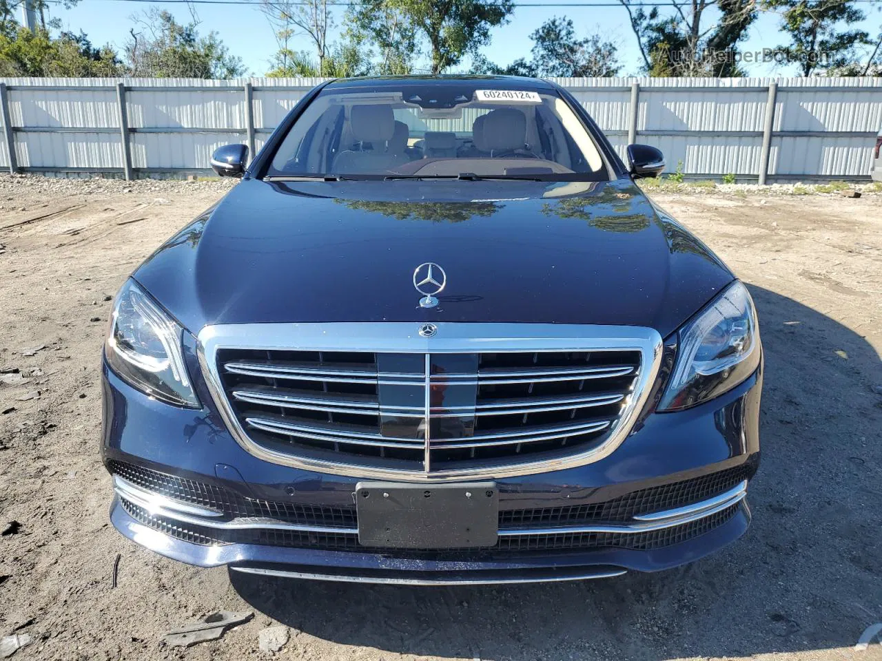 2019 Mercedes-benz S 560 4matic Blue vin: WDDUG8GB4KA465631