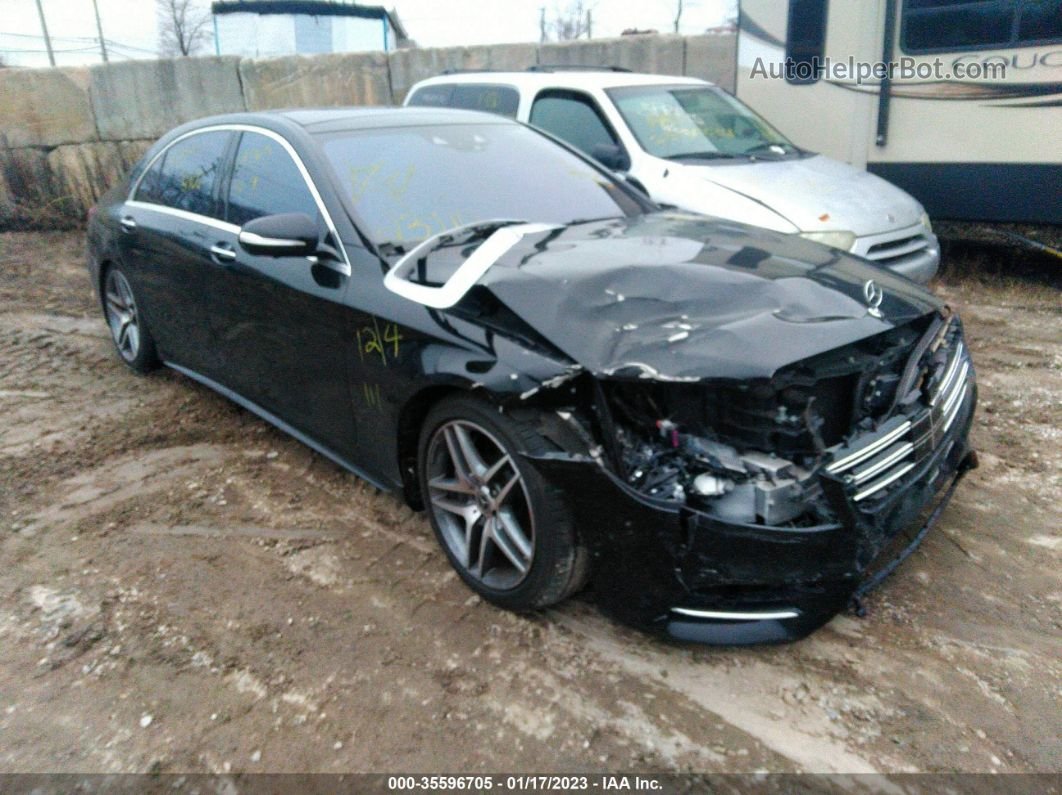 2019 Mercedes-benz S-class S 560 Black vin: WDDUG8GB4KA508462