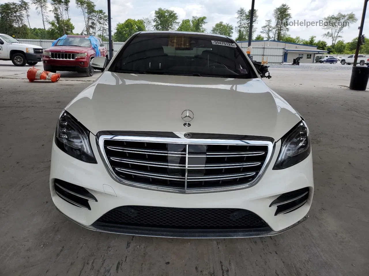 2019 Mercedes-benz S 560 4matic White vin: WDDUG8GB6KA447812