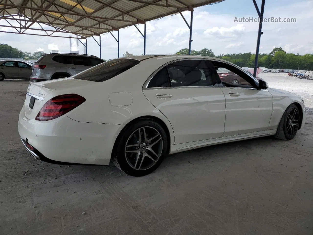 2019 Mercedes-benz S 560 4matic White vin: WDDUG8GB6KA447812