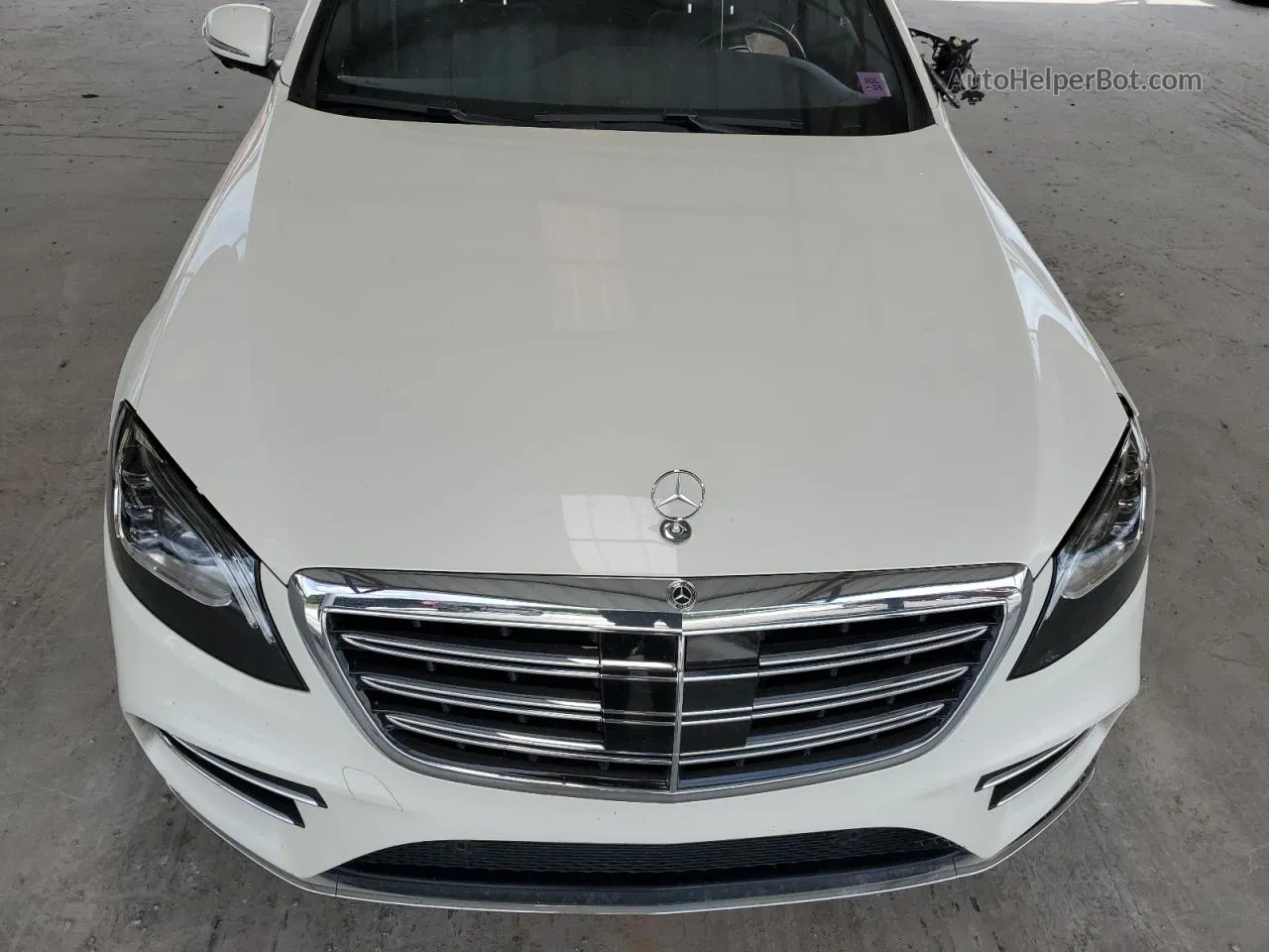 2019 Mercedes-benz S 560 4matic White vin: WDDUG8GB6KA447812