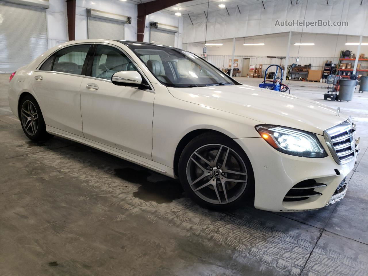 2019 Mercedes-benz S 560 4matic White vin: WDDUG8GB9KA423634