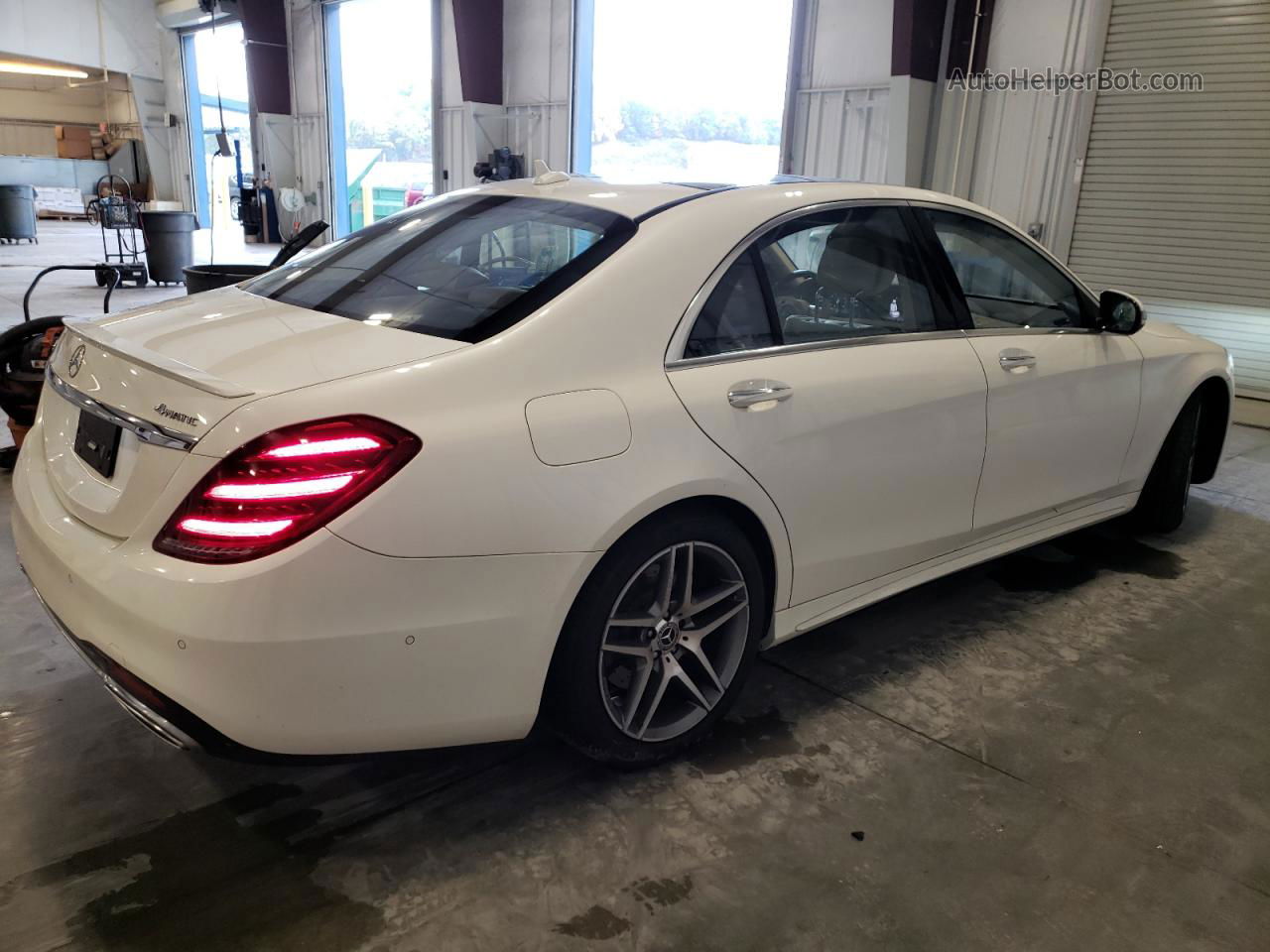 2019 Mercedes-benz S 560 4matic White vin: WDDUG8GB9KA423634