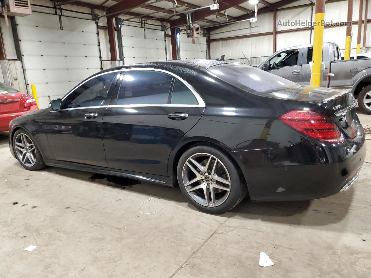 2019 Mercedes-benz S 560 4matic Black vin: WDDUG8GB9KA473904