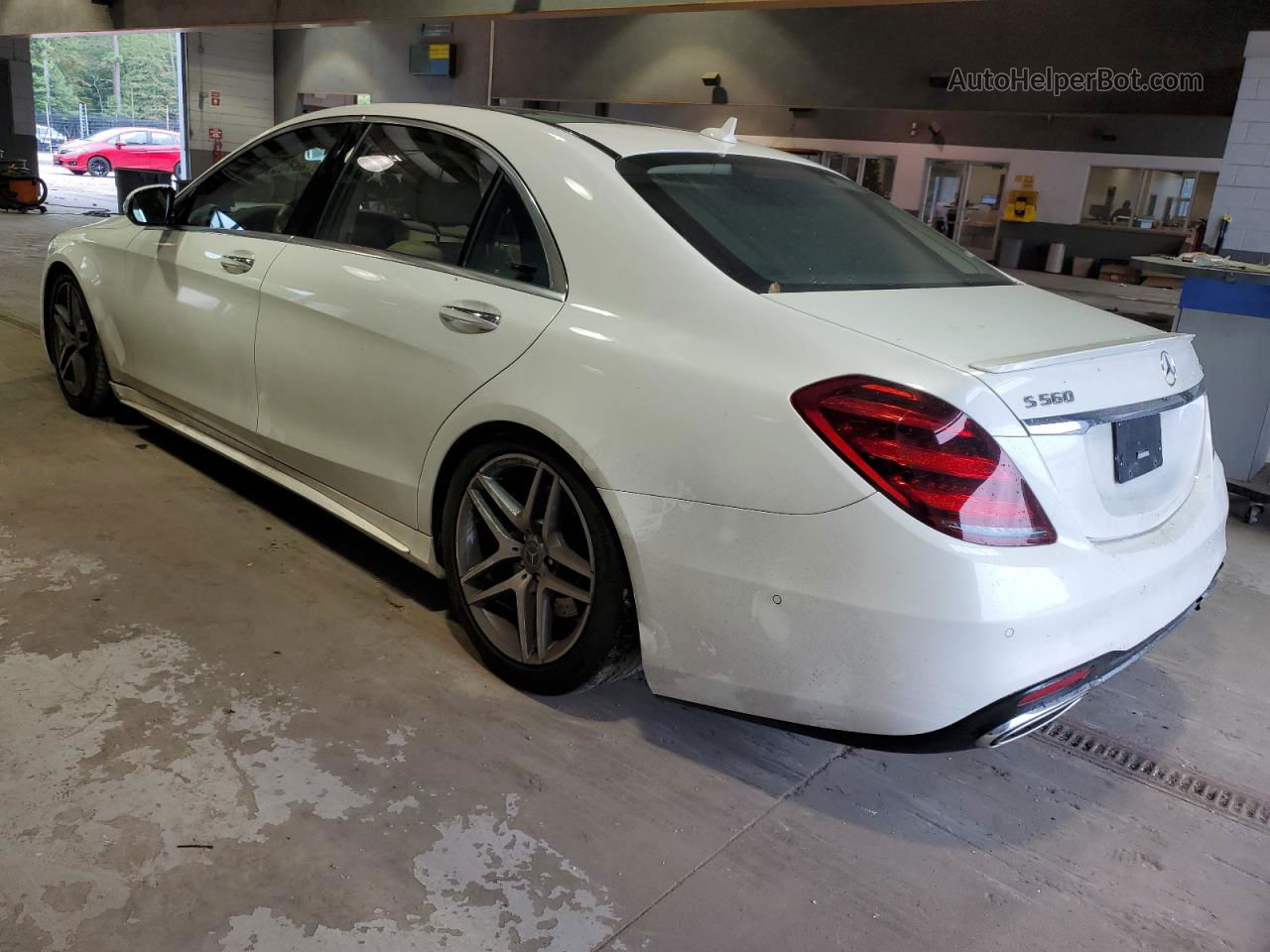 2019 Mercedes-benz S 560 4matic White vin: WDDUG8GBXKA429166