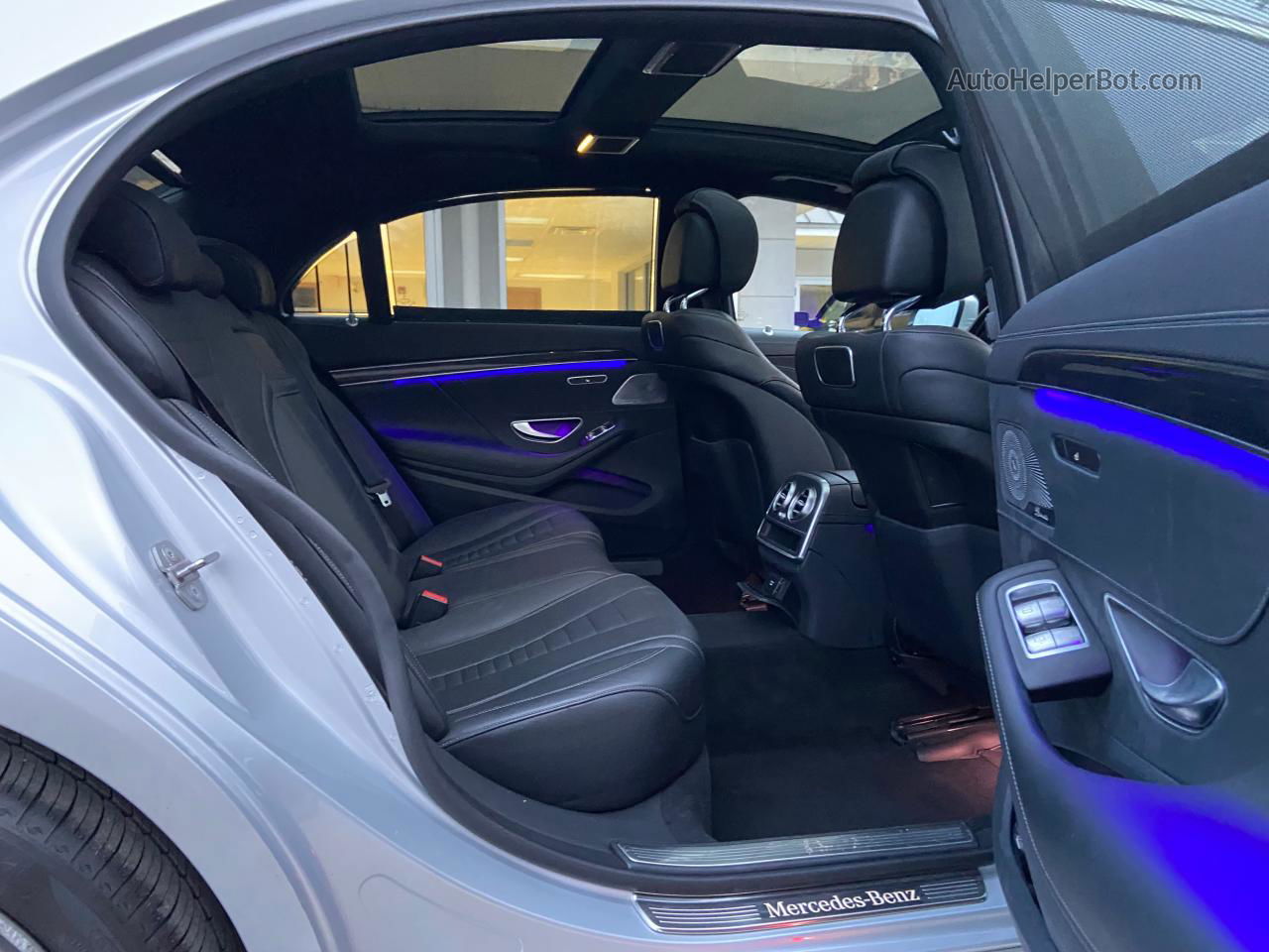 2019 Mercedes-benz S 560 4matic Silver vin: WDDUG8GBXKA462877