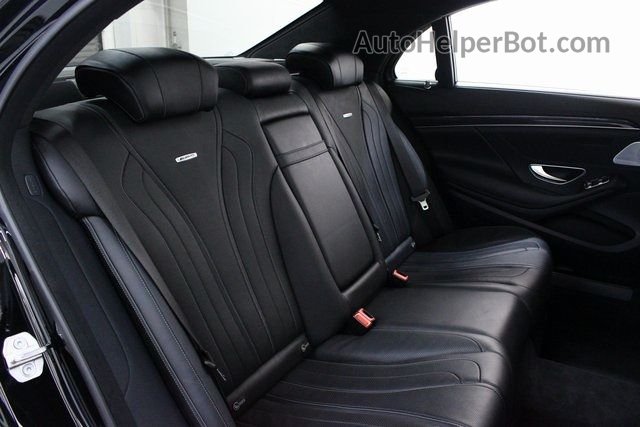 2019 Mercedes-benz S-class Amg S 63 Черный vin: WDDUG8JB3KA430863