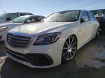 2019 Mercedes-benz S 63 Amg 4matic White vin: WDDUG8JB6KA433935