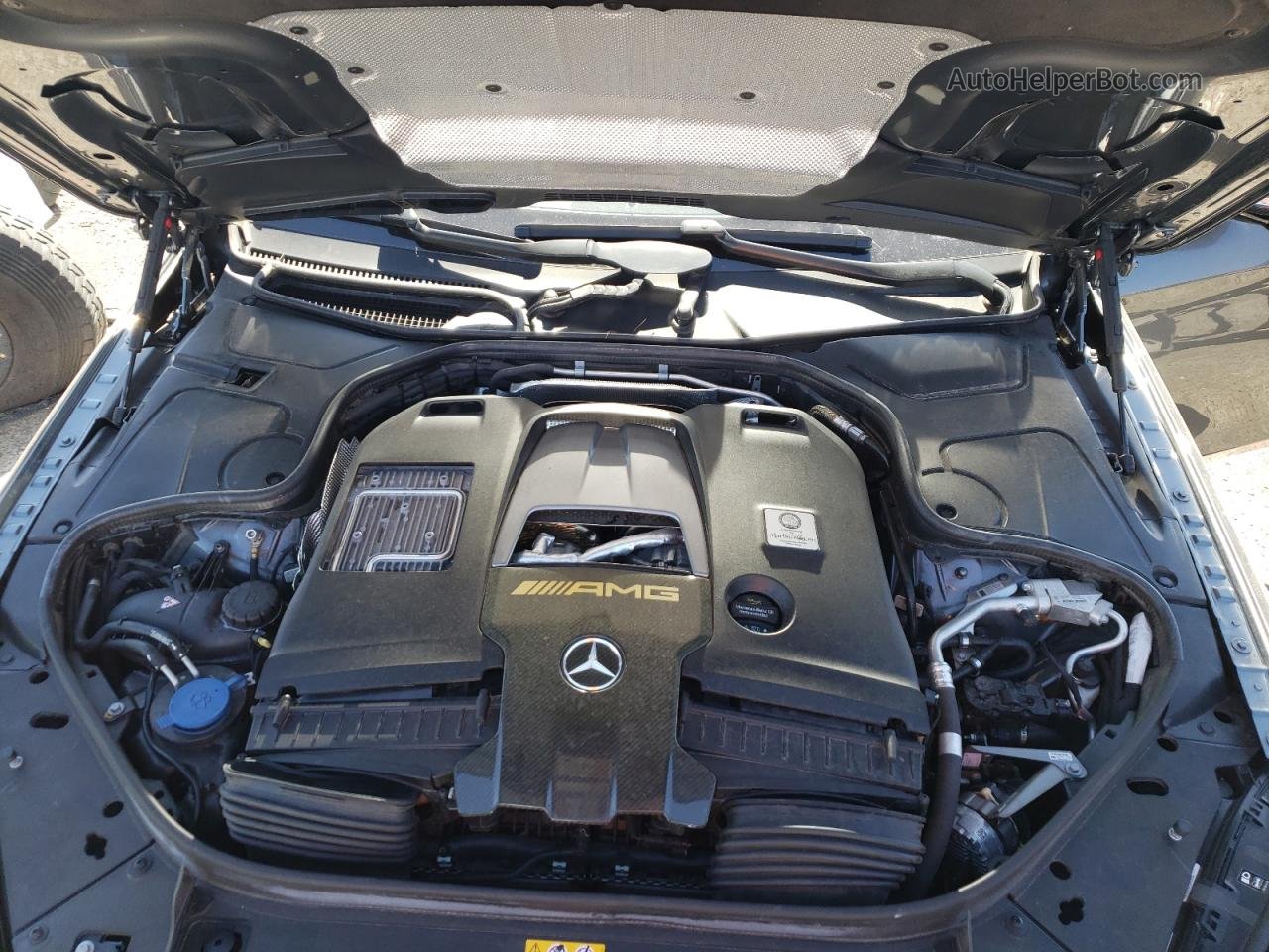 2019 Mercedes-benz S 63 Amg 4matic Charcoal vin: WDDUG8JBXKA496469