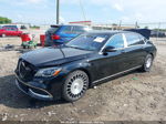 2019 Mercedes-benz Maybach S 560 4matic Black vin: WDDUX8GB4KA430734