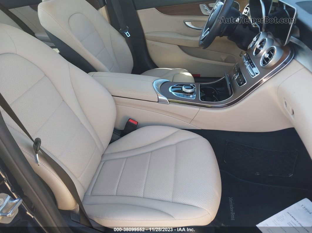 2019 Mercedes-benz C 300 Синий vin: WDDWF8DB1KR519596